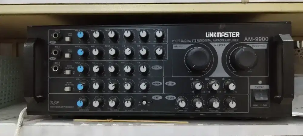 Set alat Karaoke merk LINKMASTER lengkap