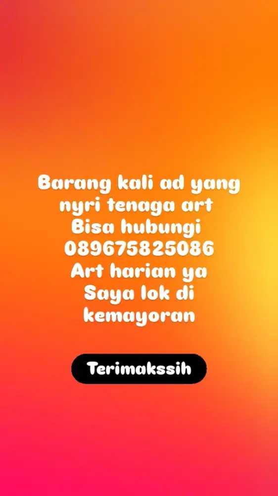 Art harian untuk saya sndri