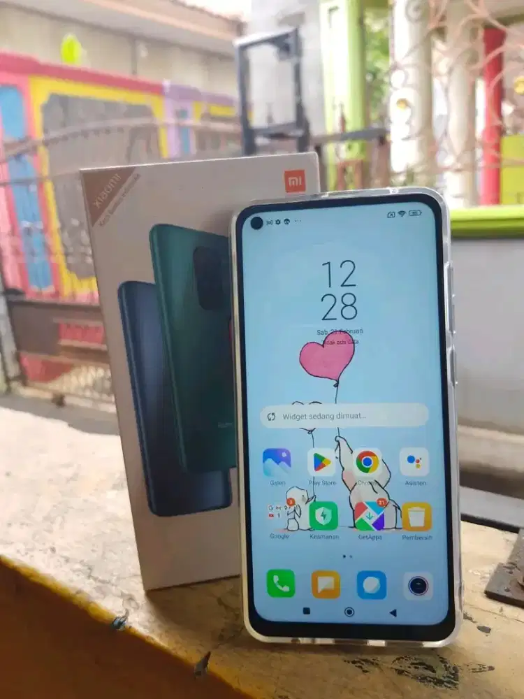 Redmi note 9 4+1/64 segel nominus lengkap