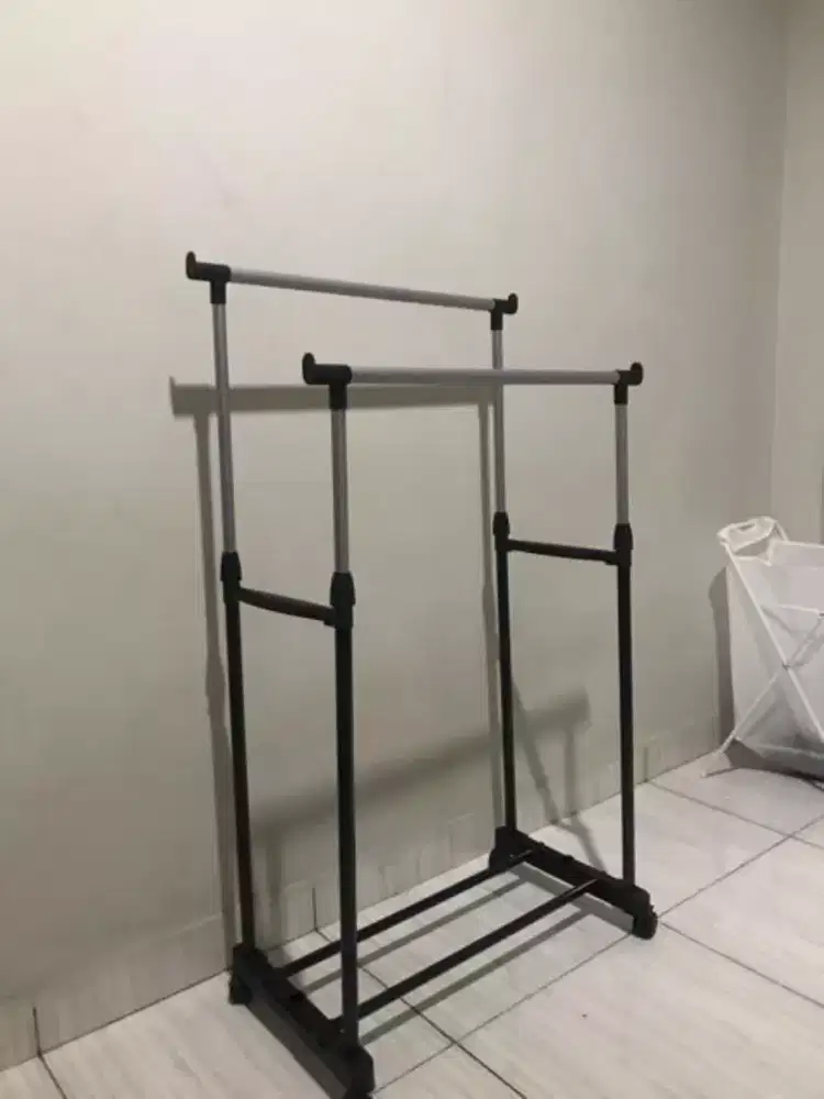 Jemuran pakaian baju gawang bongkar pasang