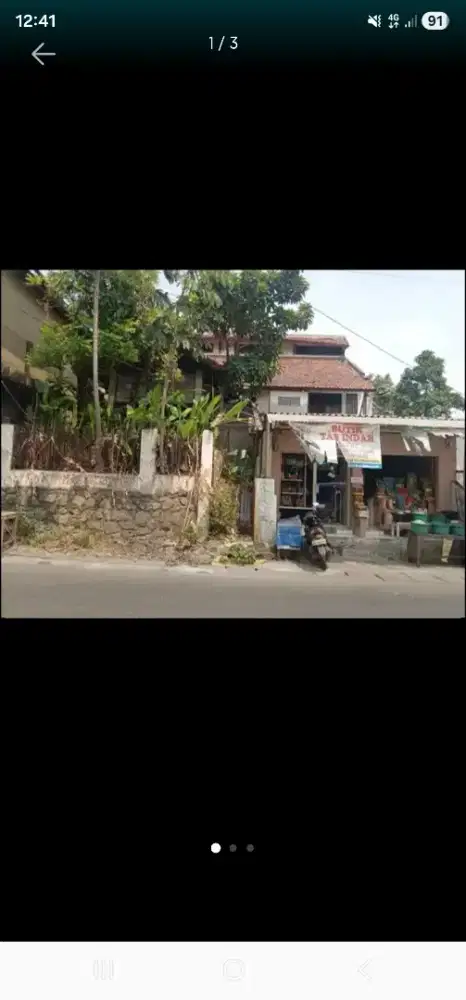 Jual Tanah bonus Bangunan Rumah