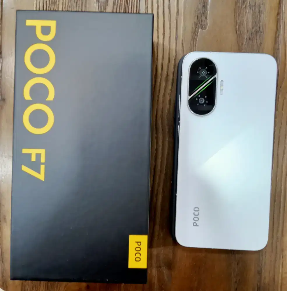 POCO F7 12/512gb putih ex resmi