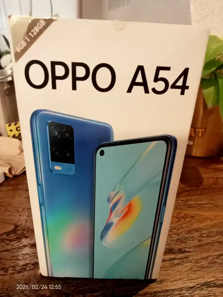 OPPO A54 Siap pakai lengkap