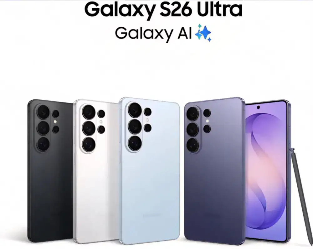 Promo Samsung S26 series.