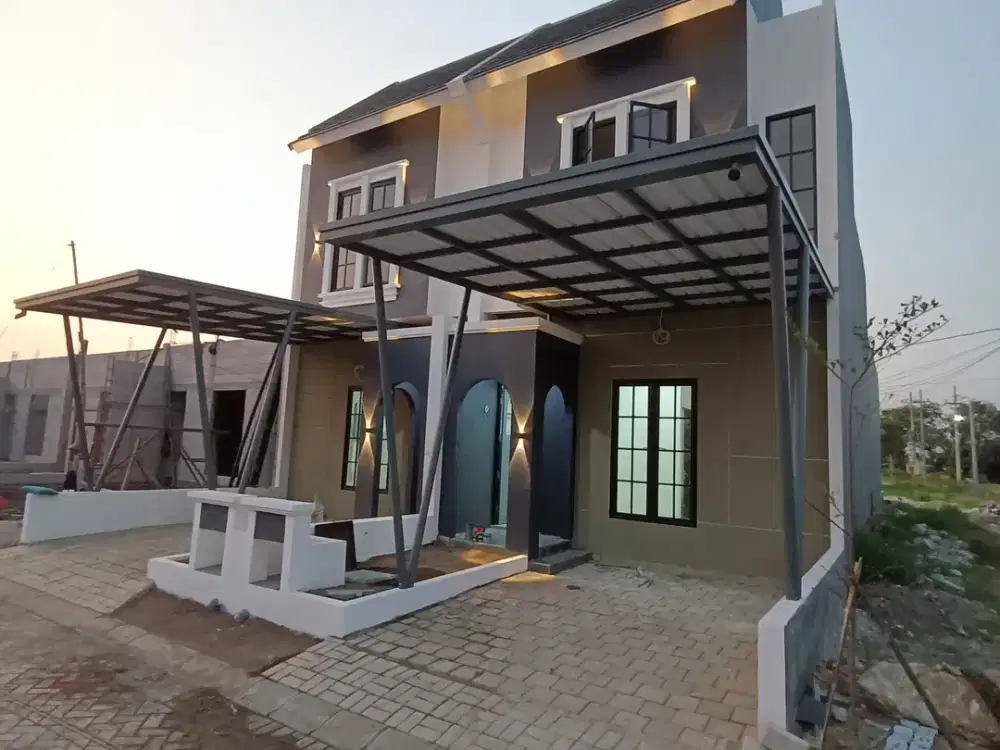 Rumah 2 Lantai Barat Surabaya 500 Jutaan
