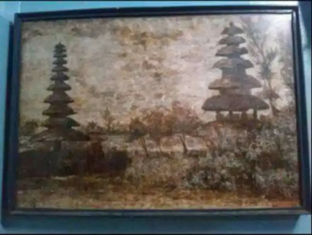 Lukisan bulu ayam tahun 1917