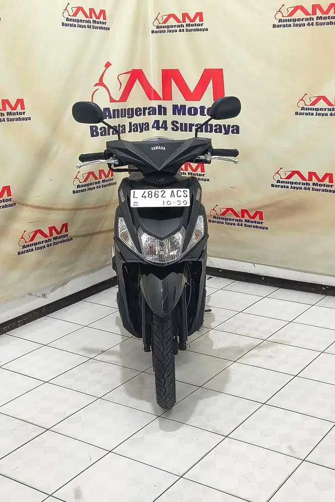 Km 1 Ribu Yamaha Mio M3 125 Tahun 2025 warna Hitam