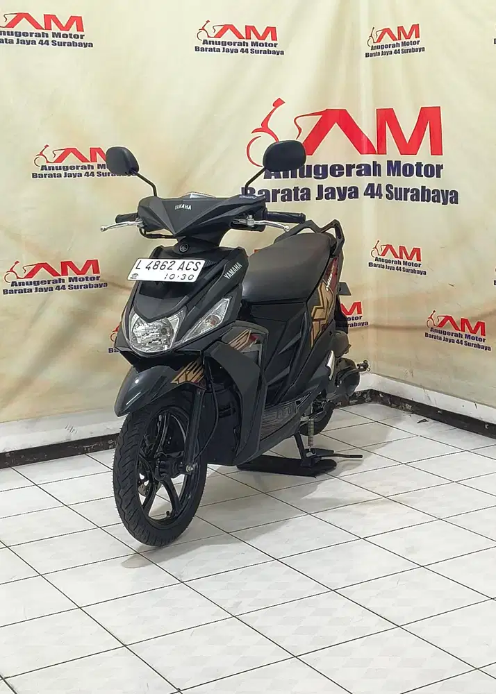 Ready Km 1 Ribu Yamaha Mio M3 125 Tahun 2025 warna Hitam