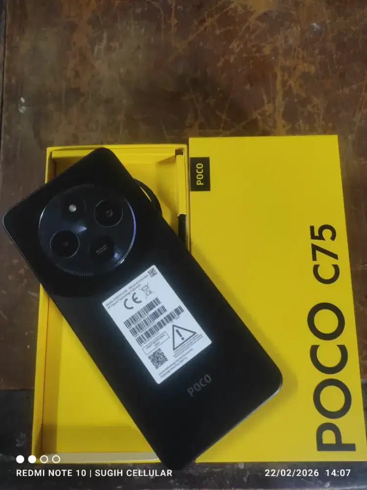 Poco C75 6/128Gb Mulus Fullset Original