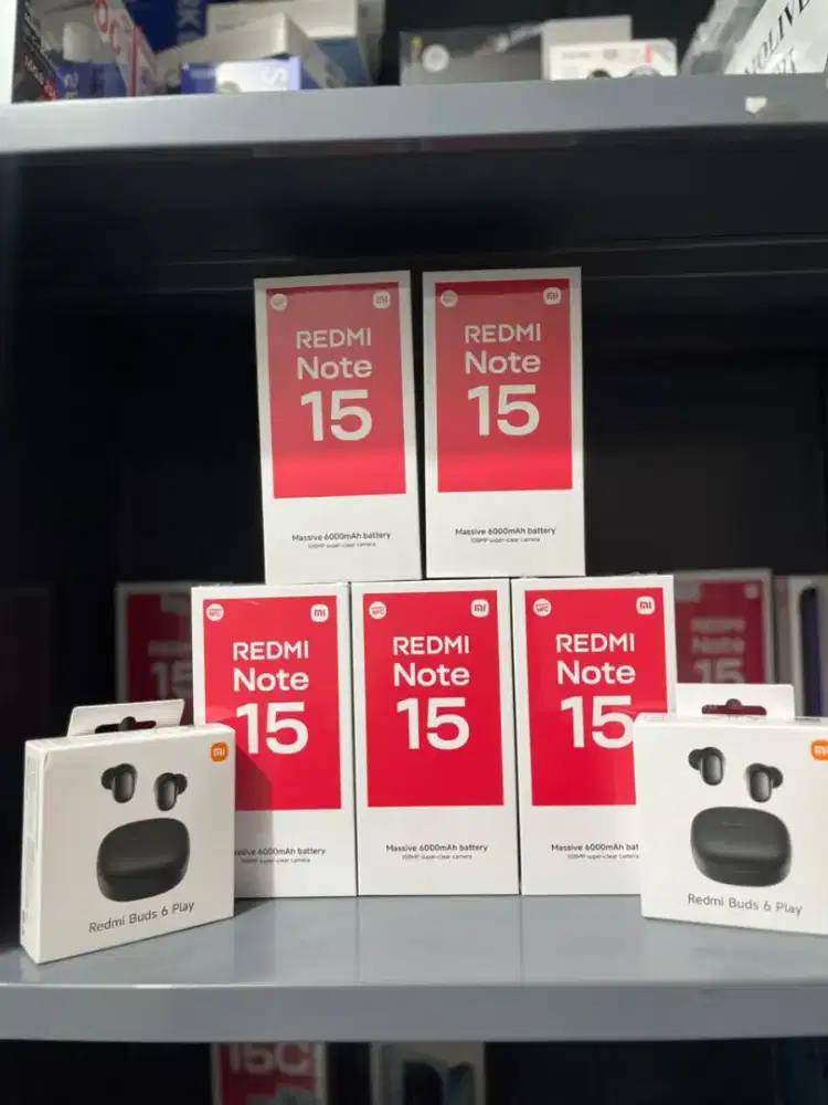 NEW REDMI NOTE 15 SERIES GARANSI RESMI XIAOMI INDONESIA!!