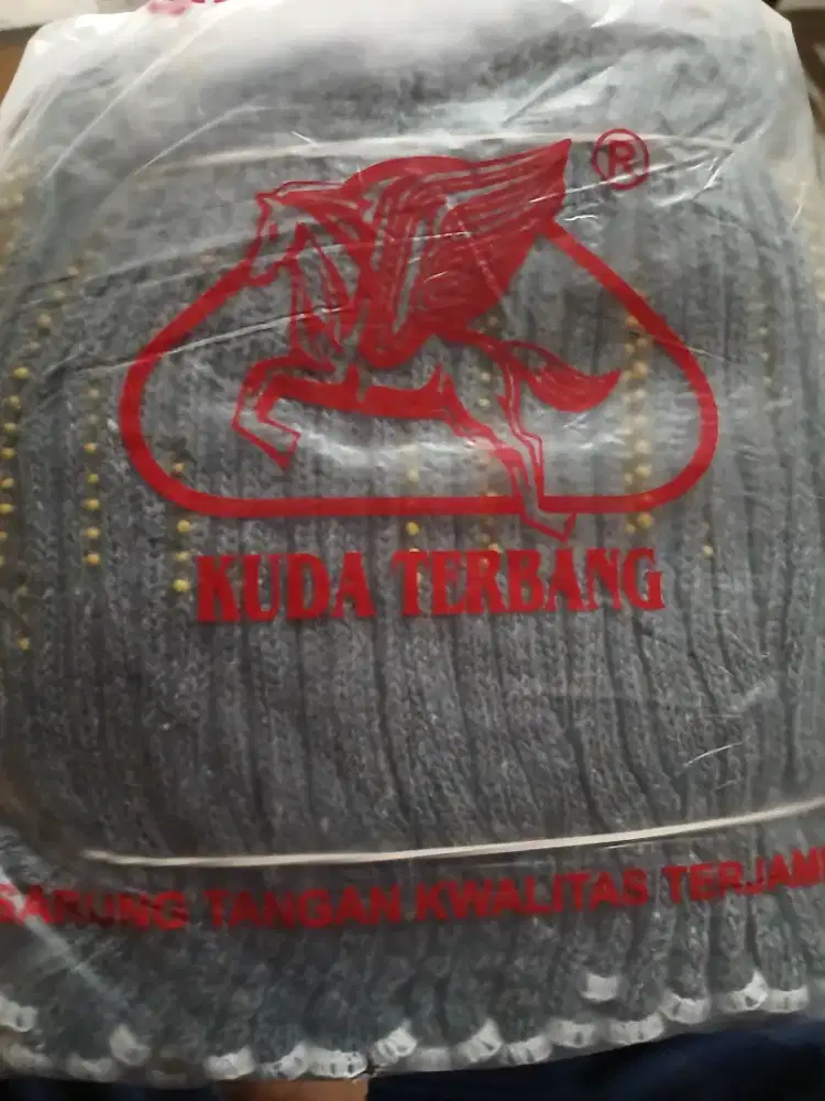 Di jual sarung tangan Kuda terbang Abu-abu