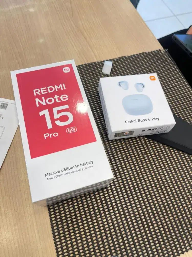 REDMI NOTE 15PRO 5G RAM 8/256GB NEW
