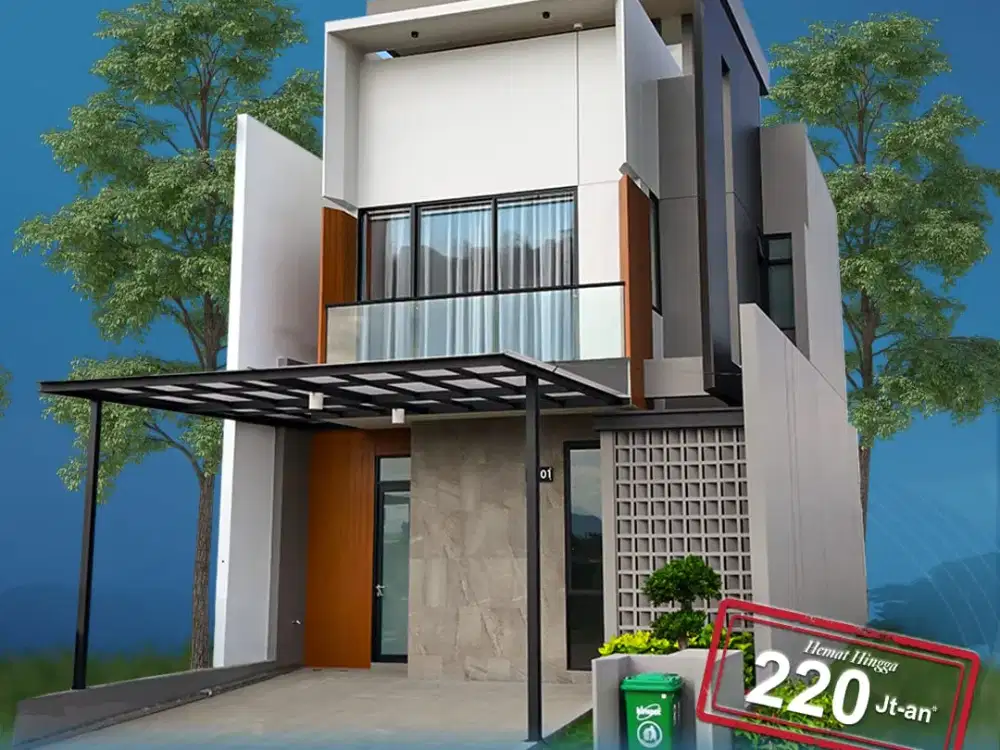 CITRALAND TALLASA CITY tipe HESSONITE rumah 3 lantai Tahun Baru Rumah Baru Hemat 220jt-an