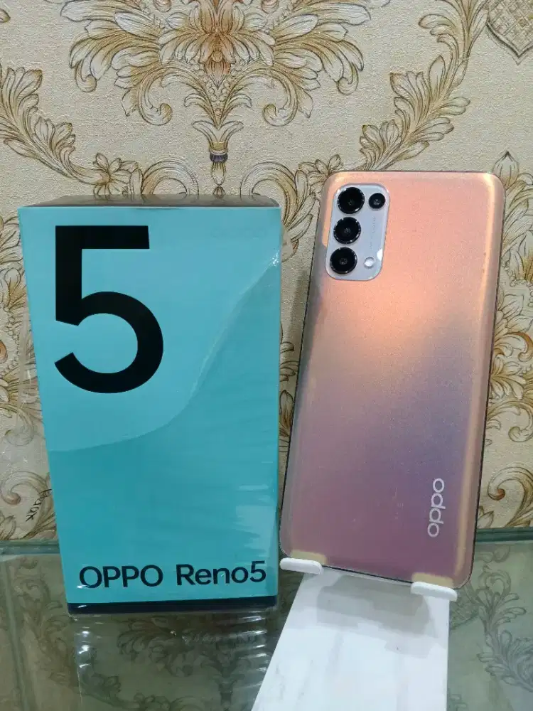 Second Like New Oppo Reno5 Ram 8/128 GB