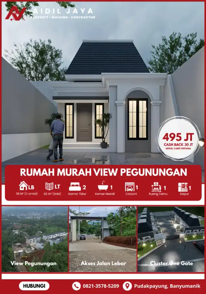Rumah Cantik Murah Strategis Nuansa Villa Di Semarang