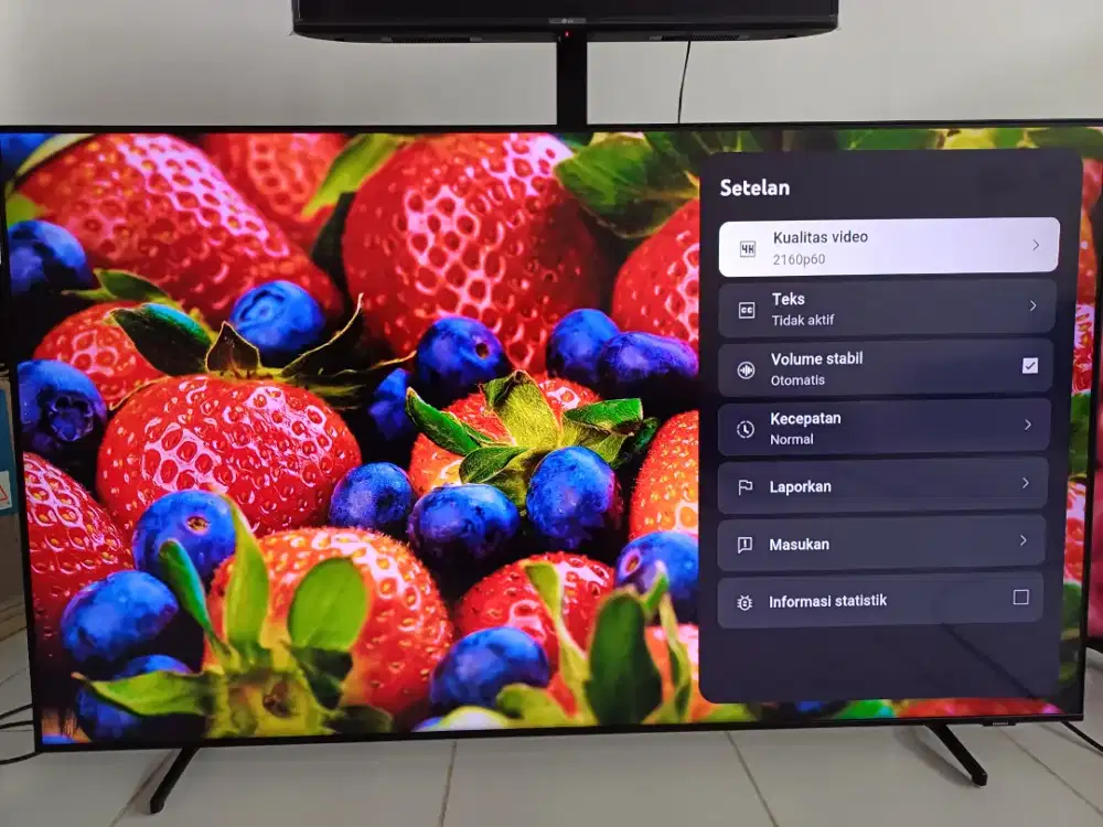 Led smart tv crystal UHD 4K 65inchi sudah digital