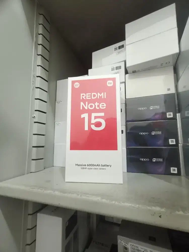 Redmi Note 15 8/256 Garansi Resmi New