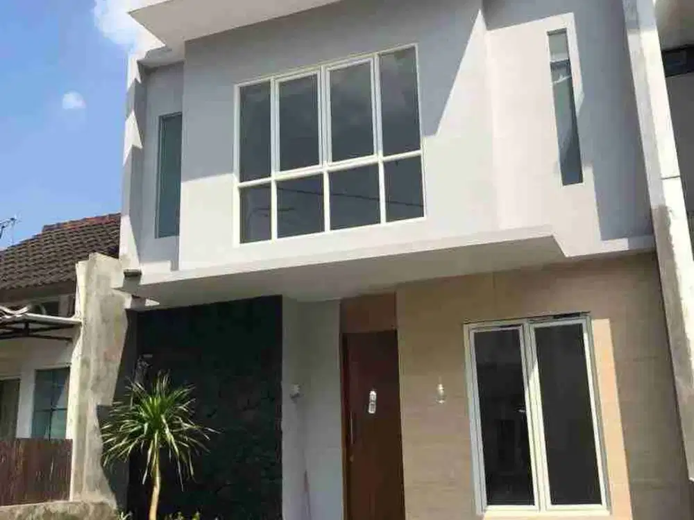 BUKIT PALMA 2 LANTAI ‼️ Jual Rumah Minimalis One Gate System Citraland Utara Surabaya Barat