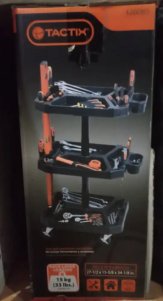 Tactic service trolley 3 tingkat, Perkakas Bengkel