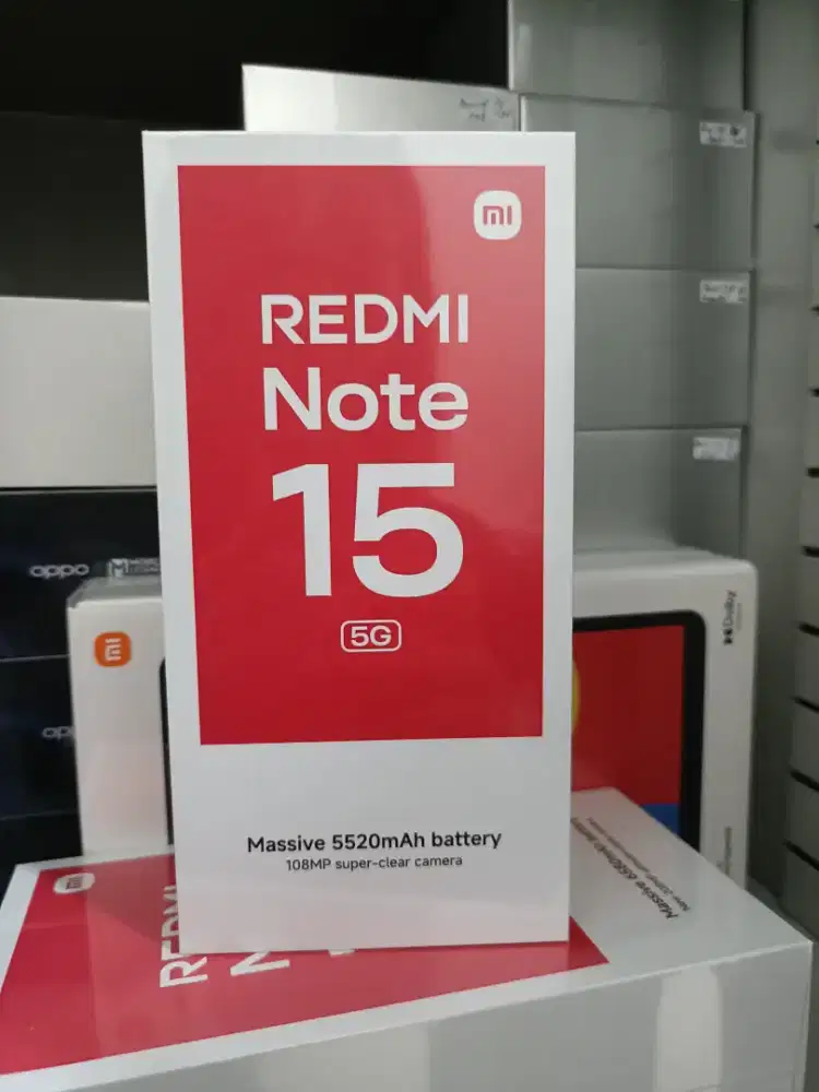 Redmi Note 15 5G 12/512 Garansi Resmi New
