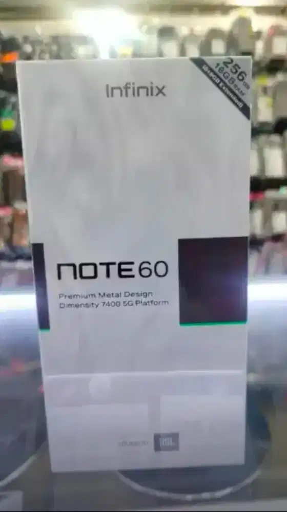 Infinix note 60 5G 8/256GB BARU