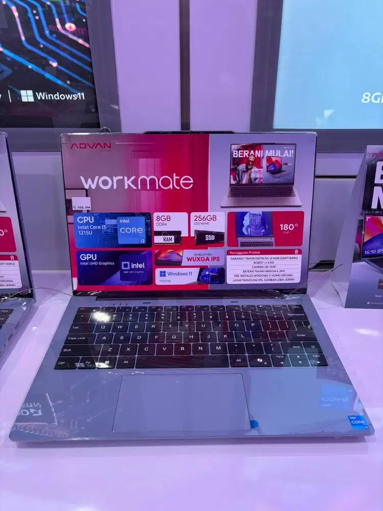 Laptop ADVAN Workmate | Siap tempur bekerja cepat efisien 5 jutaan