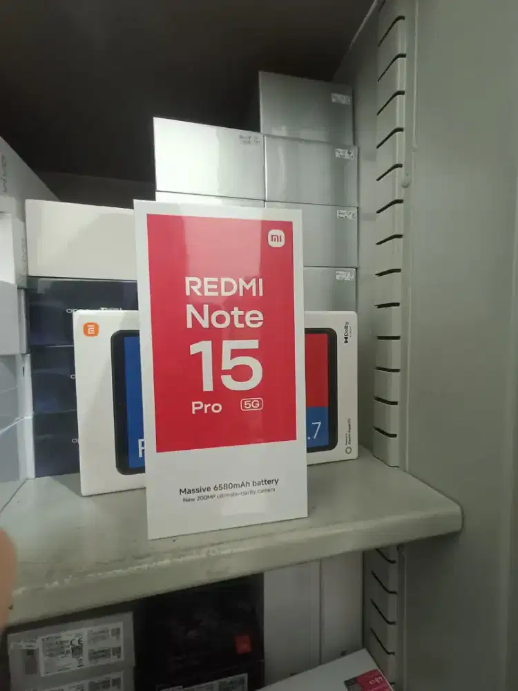 Redmi Note 15 pro 5G 12/512 Garansi Resmi New