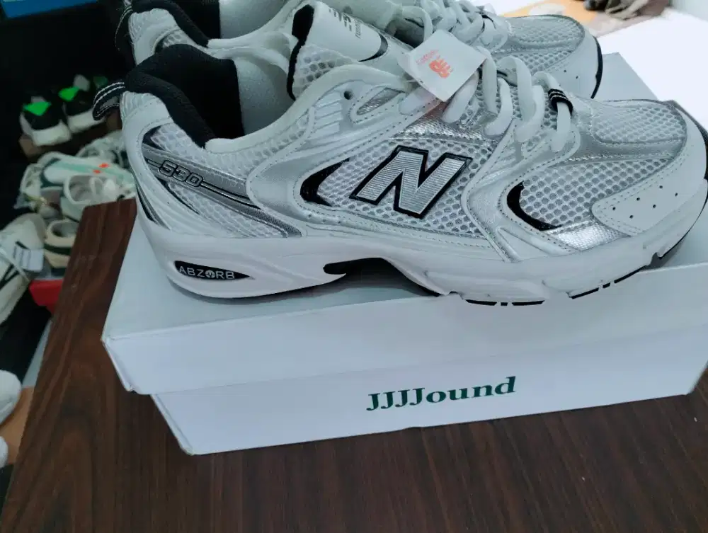 New Balance 530 Silver White  Black size 39,5