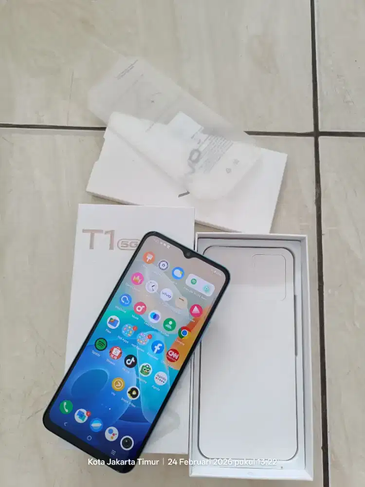 Vivo T1 5g 8/128 no minus fullset