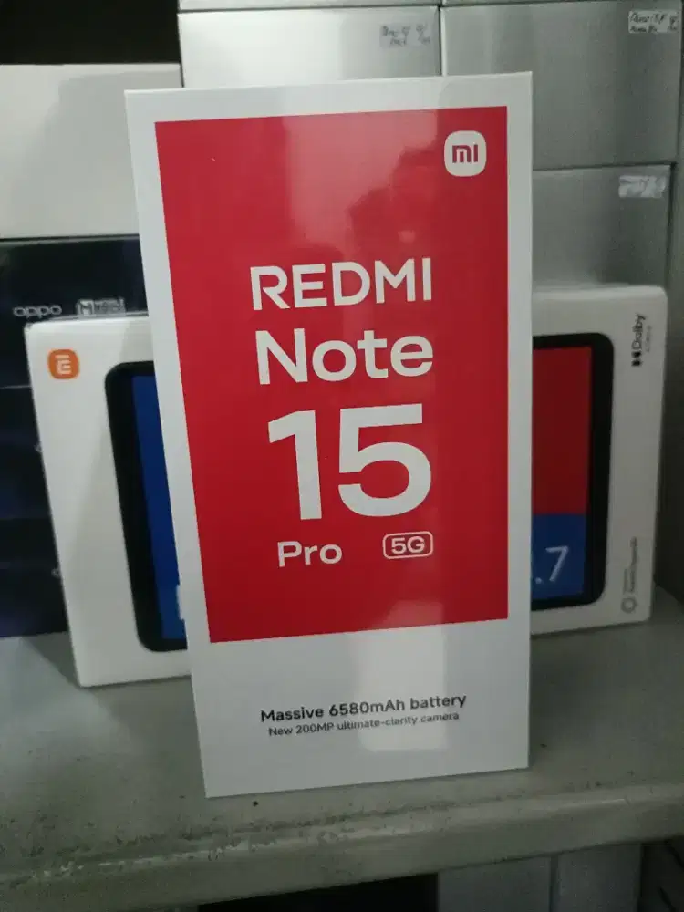 Redmi Note 15 pro 5G 8/256 Garansi Resmi New