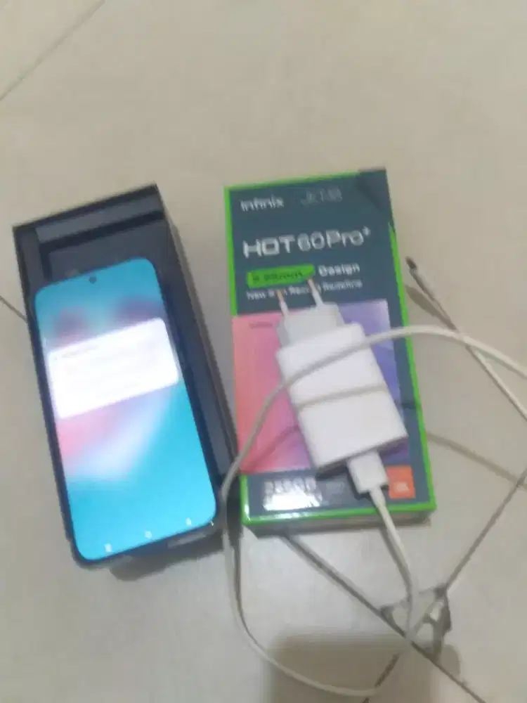 Jual hp Infinix hot60pro plus black 16/256