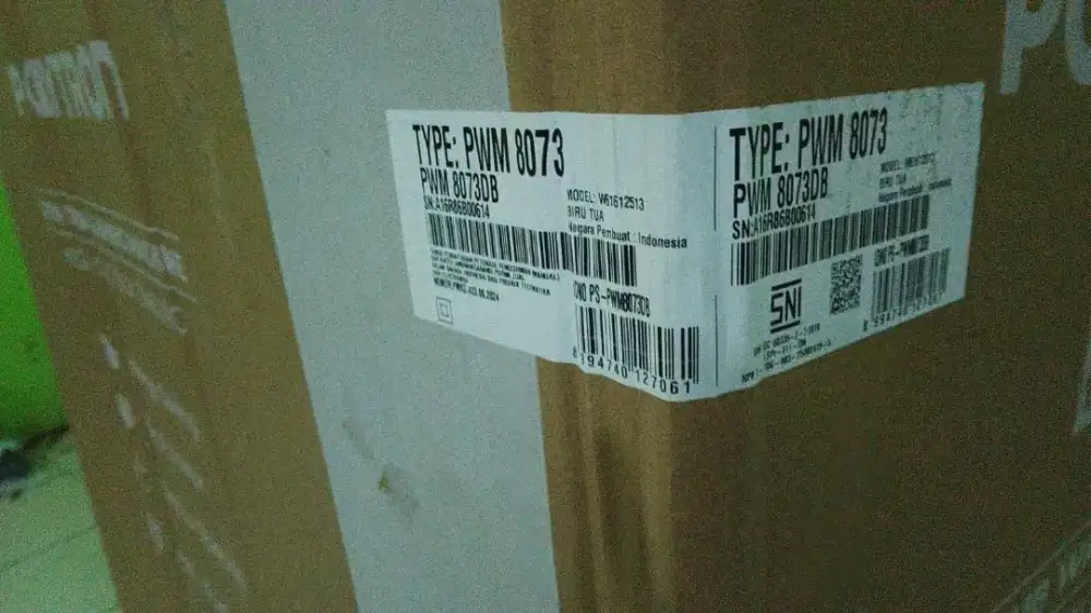 Dijual mesinncuci baru