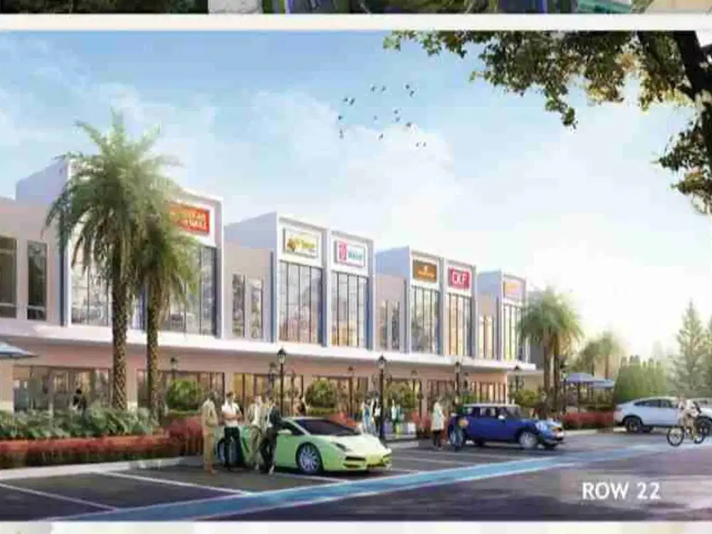 Dijyal Ruko 2 lantai akses mudah ke st KA Tenjo dan tol cileles