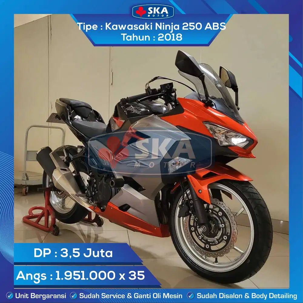 Kawasaki Ninja 250 ABS Tahun 2018