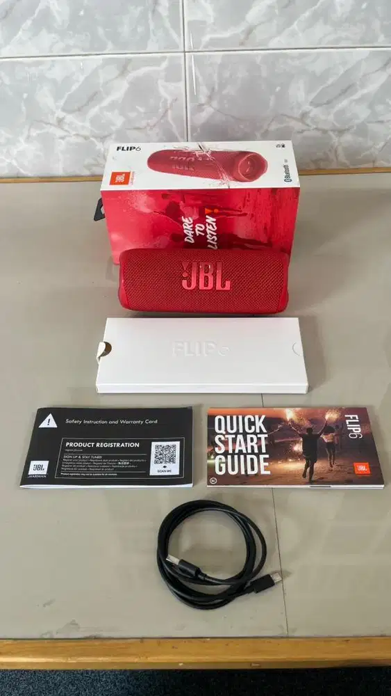 JBL Flip 6 Original Fullset