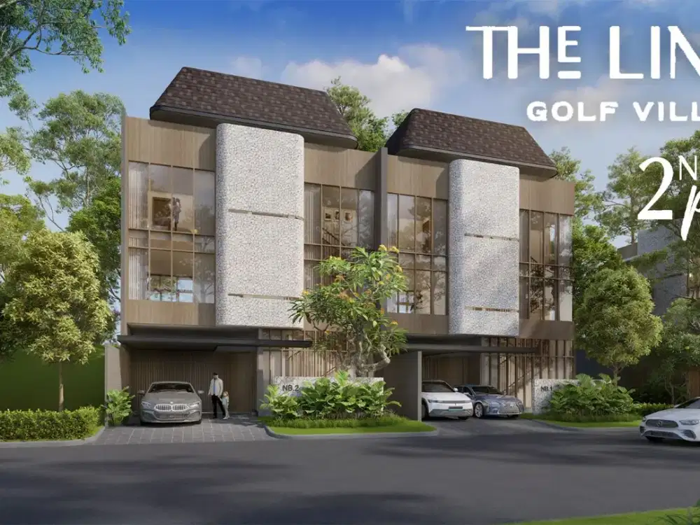 Dijual Hunian Super Mewah The Links Golf Villa Tahap 2 di Jimbaran, Bali