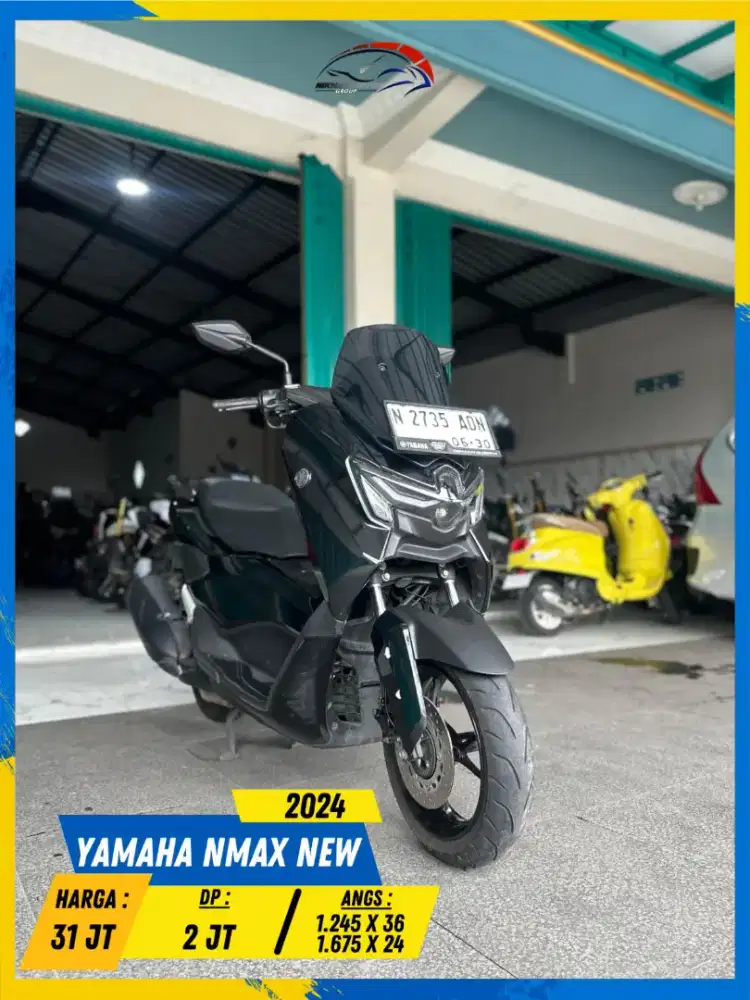 YAMAHA NMAX NEW 2024 READY MASZEHH HIKMAH MOTOR KEPUH MALANG