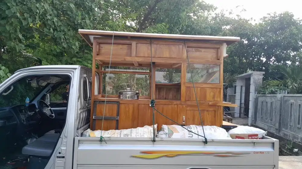 JUAL ROMBONG KAYU JATI FREE FREZER