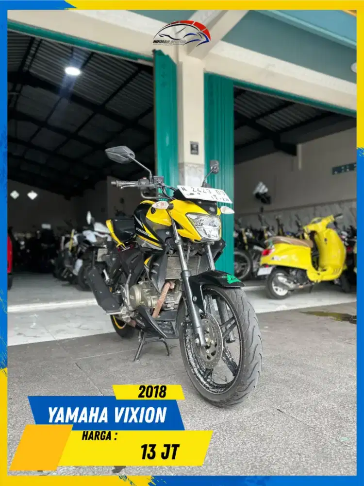 YAMAHA VIXION 2018 BARANG CIAMIK MASZEHH HIKMAH MOTOR KEPUH MALANG