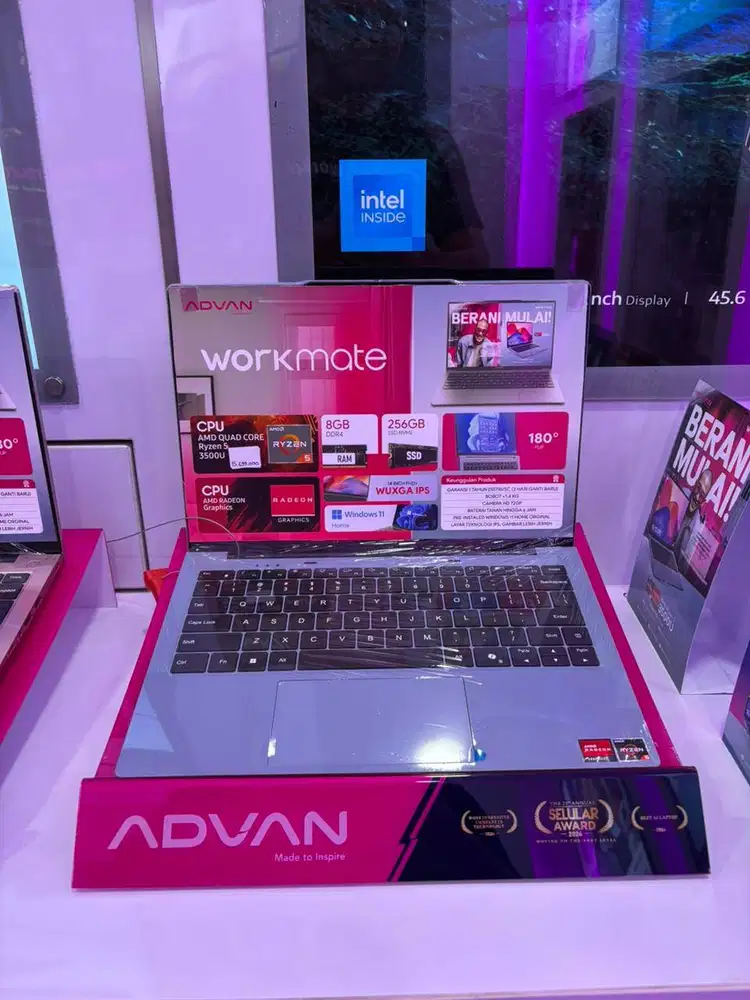 Laptop ADVAN Workmate | Ryzen 5 terkencang di 5 jutaan siap kerja