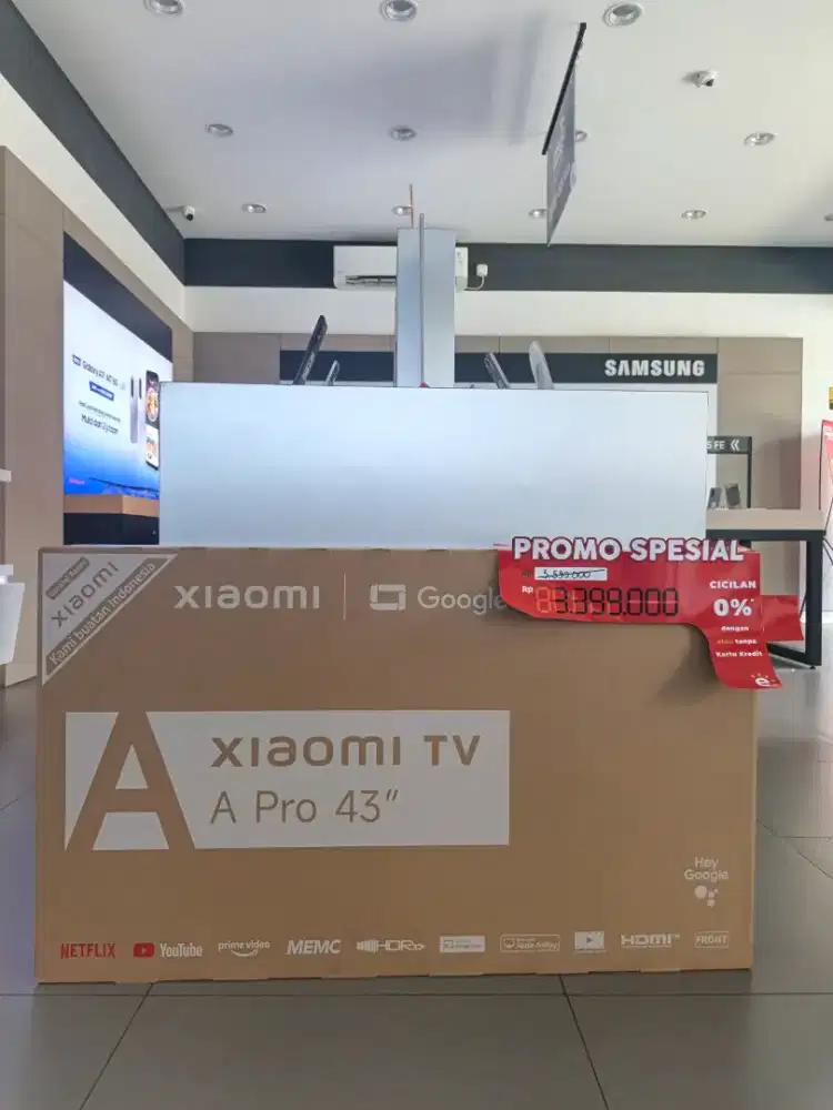 KREDIT TV XIAOMI TANPA DP! BUNGA 0% FREE 2 CICILAN