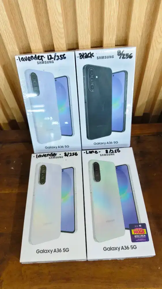 SAMSUNG A36 8/256 BARU MURAH