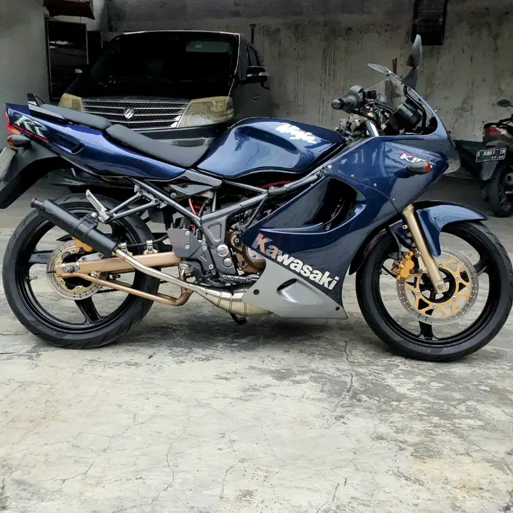 Ninja RR 150 2009 Biru Navy asli (rare)