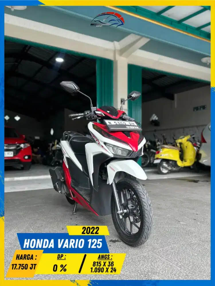 HONDA VARIO 125 2022 BEKAS RASA BARU BOSSKU HIKMAH MOTOR KEPUH MALANG