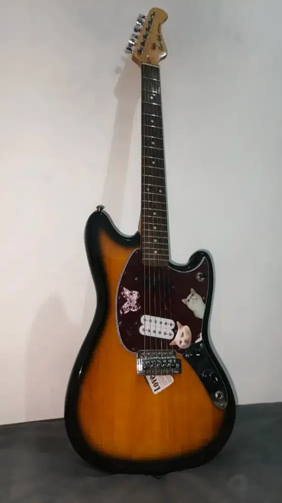 Gitar Elektrik Mustang Bacchus BMS SHR