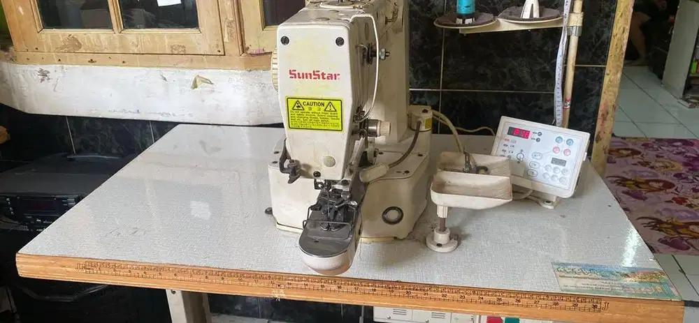 Set mesin lubang kancing