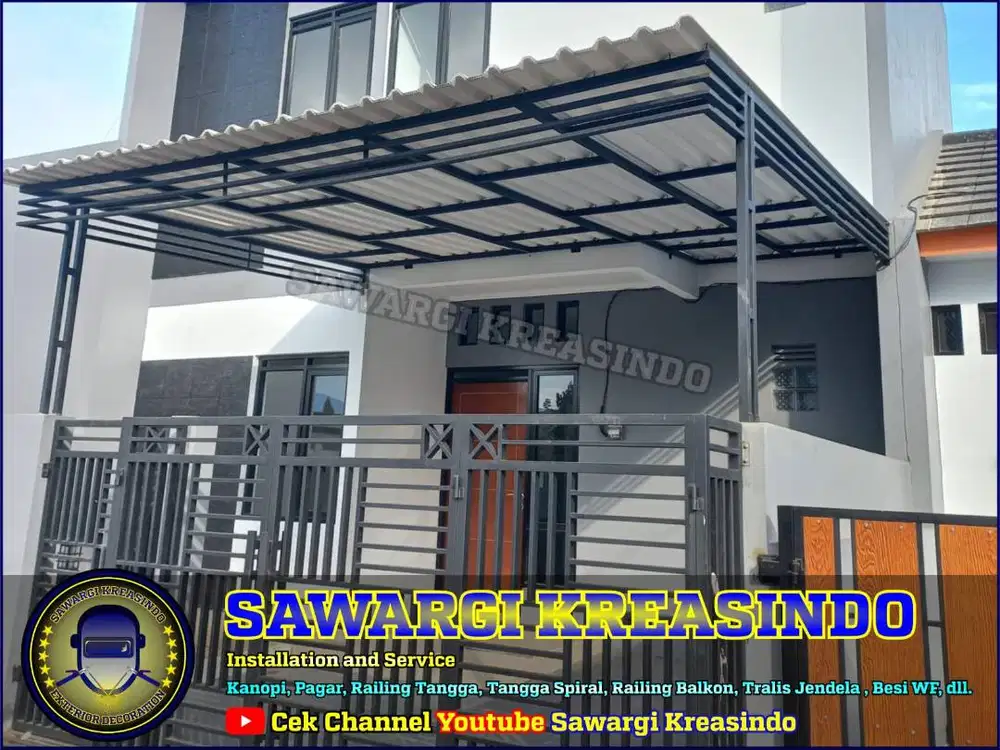 Tukang pagar dan kanopi bandung`