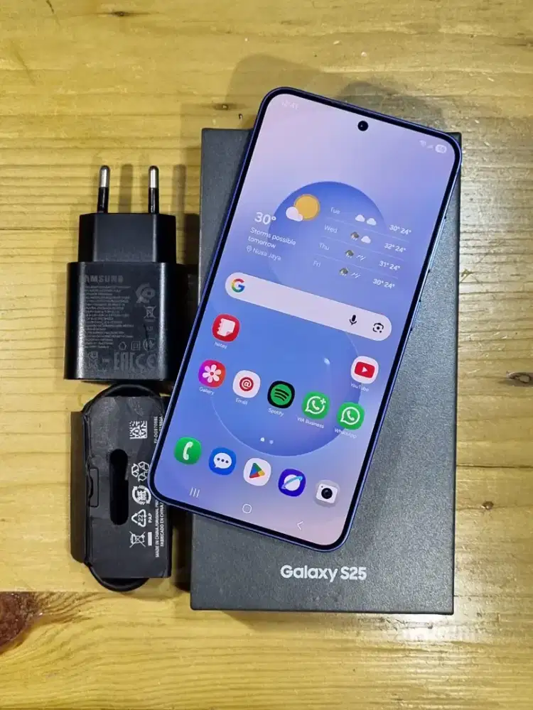Samsung S25 12/256 SEIN Fullset Garansi Habis Maret 2026