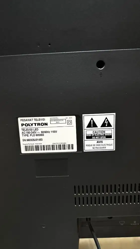 Dijual cepat TV Polytron 50inch MURAH