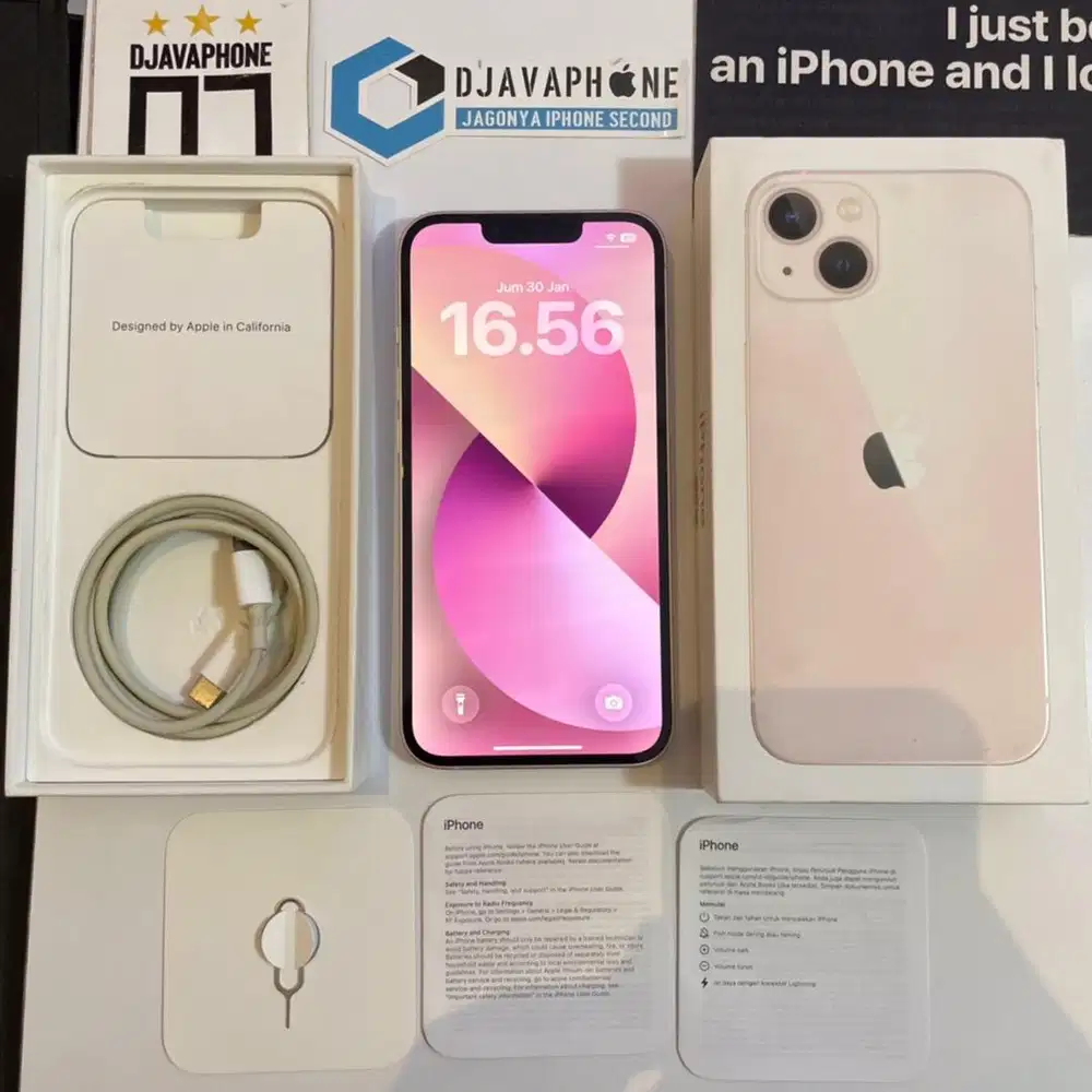 iPhone 13 Pink 256GB Ex iBox Resmi